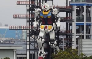 El robot Gundam gigante de Japón hace una asombrosa exhibición de movilidad