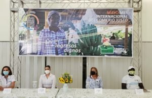 Productores presentan campaña sobre el comercio.