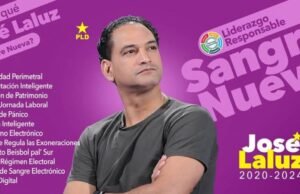 PLD expulsa a José Laluz de esa organización política