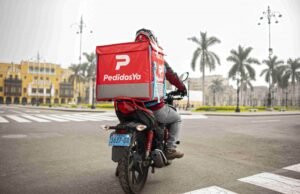 Repartidores de PedidosYa protestan por ayuda para familia de Luisinky Mojica