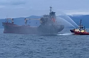 Al menos 16 heridos en explosión e incendio en buque carguero de bandera panameña en Turquía