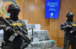 Autoridades rompen récord al incautar durante este año más de 31 toneladas de drogas