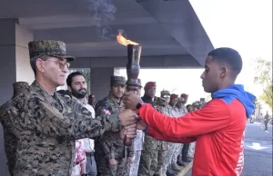 Inicia recorrido de la antorcha de los Juegos Militares