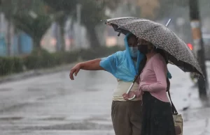 Onamet prevé lluvias ocasionales en varias localidades del país