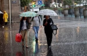 Sistema frontal provocará algunas lluvias matutinas en la parte este del país