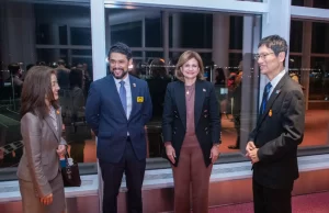 Vicepresidenta Raquel Peña llega a Japón donde desarrollará agenda oficial