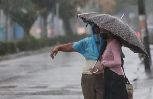 Chubascos matutinos hacia el interior del país para este viernes, según la Onamet