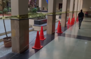 Refuerzan seguridad en el primer piso Fiscalía DN donde se conocerá coerción caso Calamar