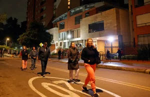 Un temblor de magnitud 5,9 grados sacude a Colombia