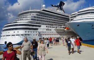 Más de 800 mil cruceristas han pisado el país en primer trimestre del año