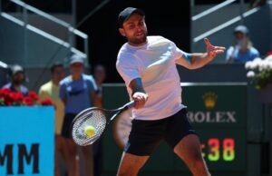 Aslan Karatsev vence a Zhizhen Zhang y avanza a semifinales del Madrid Open