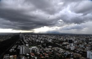 Pronostican cielo nublado con aguaceros y tronadas hacia algunas provincias