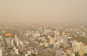Prevé polvo de Sahara, calor y pocas lluvias para este viernes