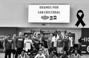 Selección de Baloncesto RD muestra solidaridad con víctimas de la tragedia de San Cristóbal