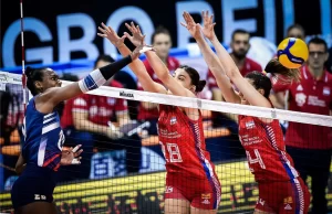 Las Reinas vencen a Serbia y se acercan a París 2024