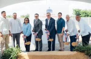 Abinader da primer palazo de construcción de Ciudad Judicial con inversión de RD$1,852 MM