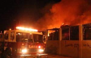 Se produce incendio en el mercado binacional de Dajabón