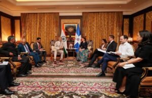 Vicepresidente Raquel se reúne con la presidenta de la India, Droupadi Murmu