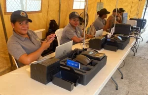 Colocan equipos de seguridad biométrica en la reapertura del mercado de Dajabón