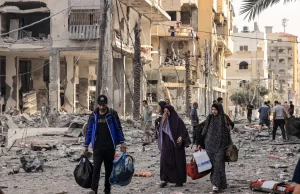 La ONU confirma que al menos 600.000 palestinos se han desplazado al centro y sur de Gaza