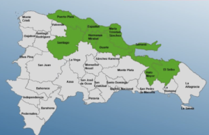 COE coloca a nueve provincias en alerta verde ante paso de un sistema frontal