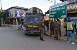 Ejército dominicano incrementa presencia militar en zona fronteriza de Dajabón