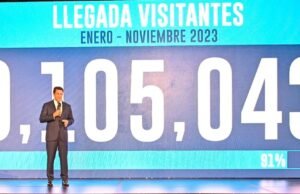 Ministerio de Turismo reporta que el país recibió 9.1 millones de visitantes en 11 meses