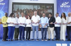 Abinader encabeza inauguración de dos centros del Infotep en Santiago Rodríguez