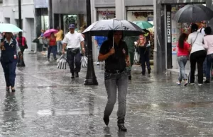 Meteorología pronostica lluvias débiles para este miércoles