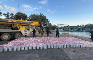 DNCD incauta 1,407 paquetes presumiblemente cocaína en La Romana
