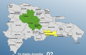 COE incluye al Gran Santo Domingo en alerta amarilla