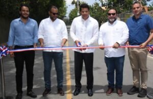 Turismo inaugura obra en Jarabacoa por un monto superior a los RD$80 MM