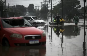 Las lluvias se intensifican en el sur de Brasil y la situación puede empeorar