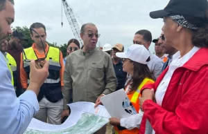 Ministro Ascención destaca avance de labores en circunvalación de Navarrete