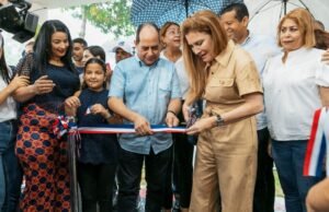 Alcaldesa Carolina Mejía inaugura parque Vasco Núñez de Balboa