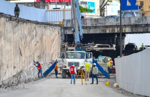 Obras Públicas: Estructura paso a desnivel de la 27 de Febrero no representa peligro