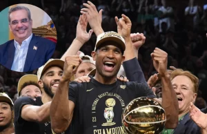 Abinader, Arbaje y Peña felicitan a Horford y Boston por triunfo en la NBA