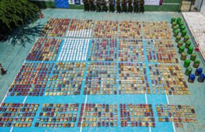 Incautan 1.75 toneladas de marihuana en el norte de Colombia