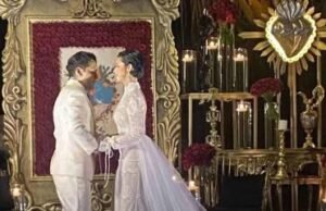 Así fue la celebración de la boda de Christian Nodal y Ángela Aguilar