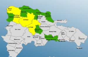 COE amplía alerta para 12 provincias por lluvias