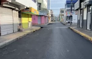 Calles despejadas y comercios cerrados ante llamado a paro en San Francisco