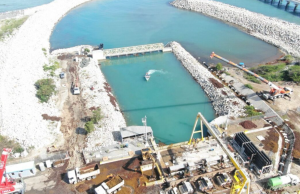 Punta Catalina informa retiro de sargazo en área de toma de agua; generación eléctrica se normalizaría esta noche