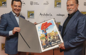 Arnold Schwarzenegger es reconocido en la Comic-Con Málaga