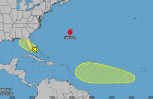 Indomet vigila área de baja presión cerca de Bahamas; no representa peligro para el país