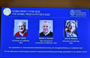 Nobel Física para Clarke, Devoret y Martinis por descubrimiento sobre fenómenos cuánticos