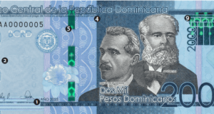 Nuevos billetes de RD$2000 circularán desde el próximo martes