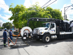 Caasd firma resuelve graves problemas del sistema sanitario con camiones hidrosuccionadores